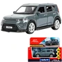 Модель SOUL-12-DGR KIA soul длина 12 см, двери, багаж., инерц, темно-серый Технопарк в кор. 439-540