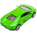 Модель LP700-7-GE lamborghini lp-700, длина 7 см, зеленый Технопарк в кор. 439-491