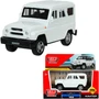 Модель HUNTER-11-WH UAZ ХАНТЕР длина 10,5 см, инерция, белый Технопарк  в кор. 439-415