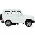 Модель HUNTER-11-WH UAZ ХАНТЕР длина 10,5 см, инерция, белый Технопарк  в кор. 439-415
