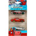 Модель RR-SET-418-R ROAD RACING набор супергерои 7,5 см, 3 шт Технопарк  в коробке 439-379