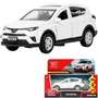 Модель RAV4-WH-WOD TOYOTA RAV4 длина 12 см двери, багажн, инерц. белый Технопарк в кор. 439-371