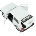 Модель LADA4X4-12-WH LADA 4х4 12 см, двери, багаж, инерц,  белый Технопарк  в кор. 439-348