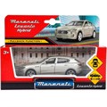 Модель 67348 maserati levante, 11,5 см,  двери, инерция, серебристый Технопарк в кор. /48/ 439-341