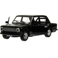Модель 2101-12-BK ваз-2101 12 см, двери, багаж, инерц, черный, Технопарк  в кор. 439-263