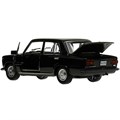 Модель 2101-12-BK ваз-2101 12 см, двери, багаж, инерц, черный, Технопарк  в кор. 439-263
