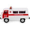 Модель СТ12-427-1 УАЗ 452 Скорая помощь Технопарк  в коробке 240-064