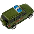 Модель PATRIOTBLACK-15PLARR-GN UAZ ПАТРИОТ АРМИЯ РОССИИ 15,5 см, 2 кн,ин, зеленый Технопарк 439-148