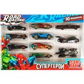 Модель RR-SET-121-R ROAD RACING набор супергерои 7,5 см Технопарк  в коробке 439-136