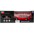 Машина на радиоуправлении 2104-18L-RD LADA ваз-2104 свет, 18 см, красный Технопарк 439-110