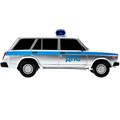 Машина на радиоуправлении 2104-18L-POL-GY LADA ваз-2104 свет, 18 см, ДПС, серебряный Технопарк 439-108