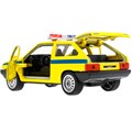 Модель 2108-12-SLPOL-YE LADA-2108 "СПУТНИК" ПОЛИЦИЯ 12 см Технопарк в коробке 439-106
