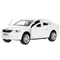 Модель OCTAVIA-12-WH SKODA OCTAVIA 12 см, двери, багаж, инерц. белый Технопарк  в коробке 439-039