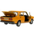 Модель 2107-12-YE ВАЗ-2107 длина 12 см, двери, багаж, инерц, желтый Технопарк  в кор. 139-989