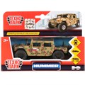 Модель SB-18-09-H1-M(GY)-WB Hummer H1 пикап военный Технопарк  в коробке 339-813