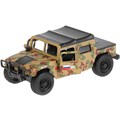 Модель SB-18-09-H1-M(GY)-WB Hummer H1 пикап военный Технопарк  в коробке 339-813