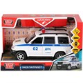 Модель 600-11001XHR Уаз Патриот Полиция Технопарк  в коробке 340-207