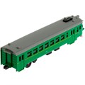 Модель COMTRAIN-19SL-GN ЭЛЕКТРИЧКА длина 19 см, двери, инерц, зеленый Технопарк в коробке 438-791