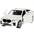 Модель X6-12-WH BMW X6 длина 12 см, двери, багаж, инер, белый Технопарк  в коробке 438-900