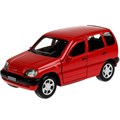 Модель LADANIVA-12-RD LADA NIVA длина 12 см, двери, багаж, инерц, красный Технопарк  в коробке 438-909