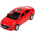 Модель ELANTRA-12-RD HYUNDAI ELANTRA длина 12 см красный Технопарк  в коробке 438-833