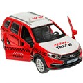 Модель GRANTACRS-12TAX-VEZ LADA GRANTA CROSS ТАКСИ 12 см, инерц, красный Технопарк в коробке 438-780