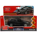 Модель FOCUSSW-12-BK FORD FOCUS TURNIER длина 12 см, двер, баг, инерц, черный Технопарк в коробке /72/ 438-737
