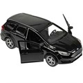 Модель FOCUSSW-12-BK FORD FOCUS TURNIER длина 12 см, двер, баг, инерц, черный Технопарк в коробке /72/ 438-737