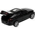 Модель X6-12-BK BMW X6 длина 12 см, двери, багаж, инер, черный Технопарк в коробке 438-684