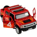 Модель HUM2PICKUP-12SRT-RD HUMMER H2 PICKUP СПОРТ 12 см Технопарк в коробке /72/ 438-496