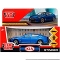 Модель STINGER-12-BU KIA STINGER длина 12 см синий Технопарк в коробке /72/ 438-481