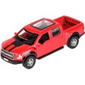Модель F150RAP-12-RD FORD F150 RAPTOR 12 см, двери, багаж, инерц, красный Технопарк в коробке 438-417