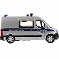 Модель MASTER-14SLPOL-SR RENAULT Master ПОЛИЦИЯ 14 см, двер,серебрист Технопарк в коробке 438-351