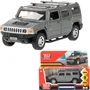 Модель HUM2-12GY Hummer H2 темно-серый Технопарк  в коробке 340-443