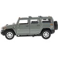 Модель HUM2-12GY Hummer H2 темно-серый Технопарк  в коробке 340-443