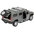 Модель HUM2-12GY Hummer H2 темно-серый Технопарк  в коробке 340-443