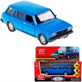 Модель 2104-12-BU ВАЗ-2104 Жигули синий Технопарк в коробке 340-322
