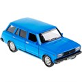 Модель 2104-12-BU ВАЗ-2104 Жигули синий Технопарк в коробке 340-322