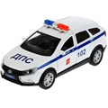 Модель VESTACROSS-12POL-WH LADA Vesta sw cross полиция. Технопарк  в коробке 340-270