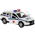 Модель VESTACROSS-12POL-WH LADA Vesta sw cross полиция. Технопарк  в коробке 340-270