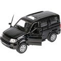 Модель SB-17-81-UP1-WB УАЗ Patriot черный Технопарк  в коробке 340-132