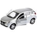 Модель XRAY-SL LADA XRAY серебристыйТехнопарк в коробке 340-096
