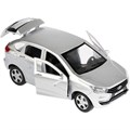 Модель XRAY-SL LADA XRAY серебристыйТехнопарк в коробке 340-096