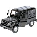 Модель HUNTER-BK UAZ HUNTER черный Технопарк  в коробке 340-090