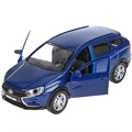 Модель VESTA-CROSS-BU Lada Vesta SW Cross синий Технопарк  в коробке 340-084