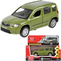 Модель YETI-GN Skoda YETI зеленый Технопарк  в коробке 339-805