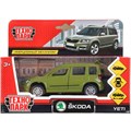 Модель YETI-GN Skoda YETI зеленый Технопарк  в коробке 339-805