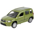 Модель YETI-GN Skoda YETI зеленый Технопарк  в коробке 339-805