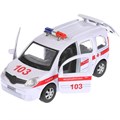 Модель KANGOO-AMB RENAULT KANGOO Скорая Технопарк  в коробке 339-790