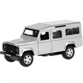 Модель DEFENDER-SL LAND ROVER DEFENDER серебристый Технопарк  в коробке 339-494